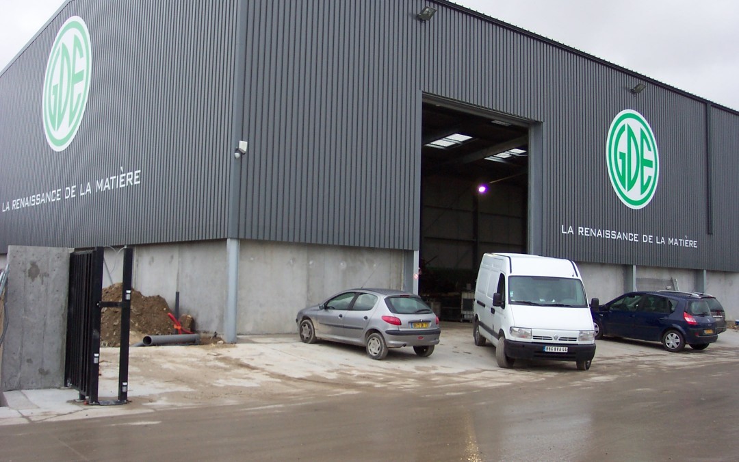 Construction centre de recyclage des matériaux ferreux Izon (33)