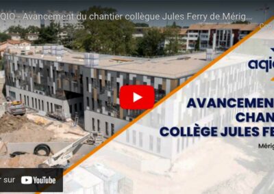 Construction restructuration du collège Jules Ferry de Mérignac (33)