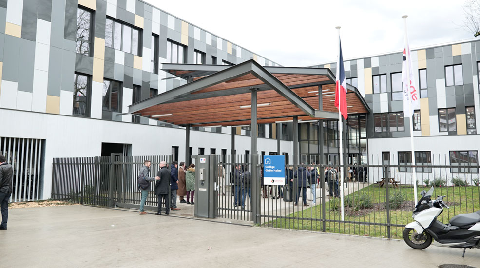 Inauguration du collège Gisèle HALIMI de Mérignac